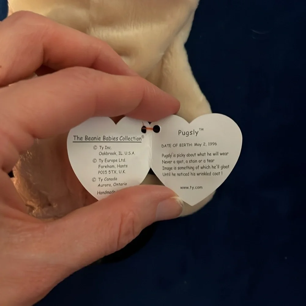 Ty Beanie Baby Pugsly